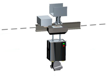 挂轨式智能巡检机器人